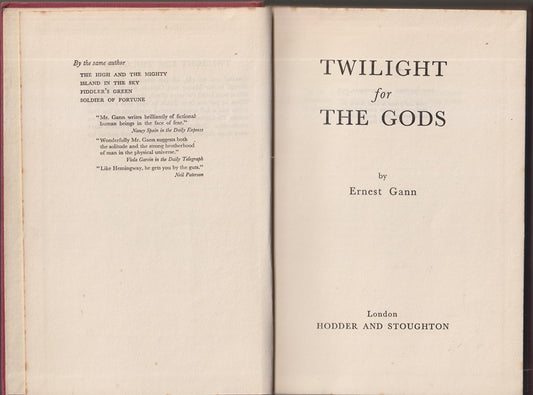 Twilight for the Gods