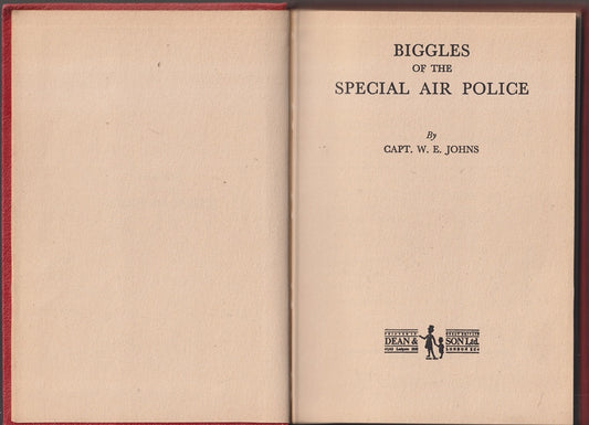 Biggles of the Special Air Police