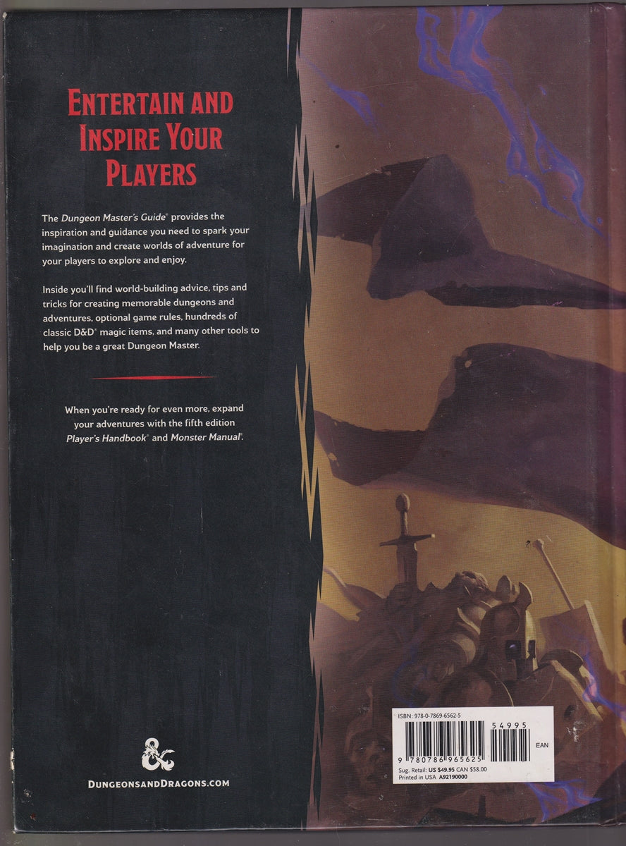 D&D Dungeon Master's Guide (Dungeons & Dragons Core Rulebook)