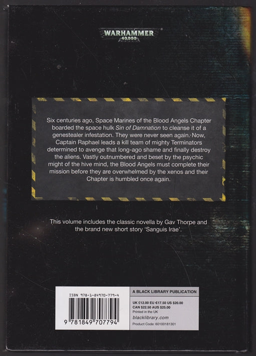 Sin of Damnation (Space Hulk) : Blood Angels Space Marines + Sanguis Irae (Warhammer 40,000 40K 30K )