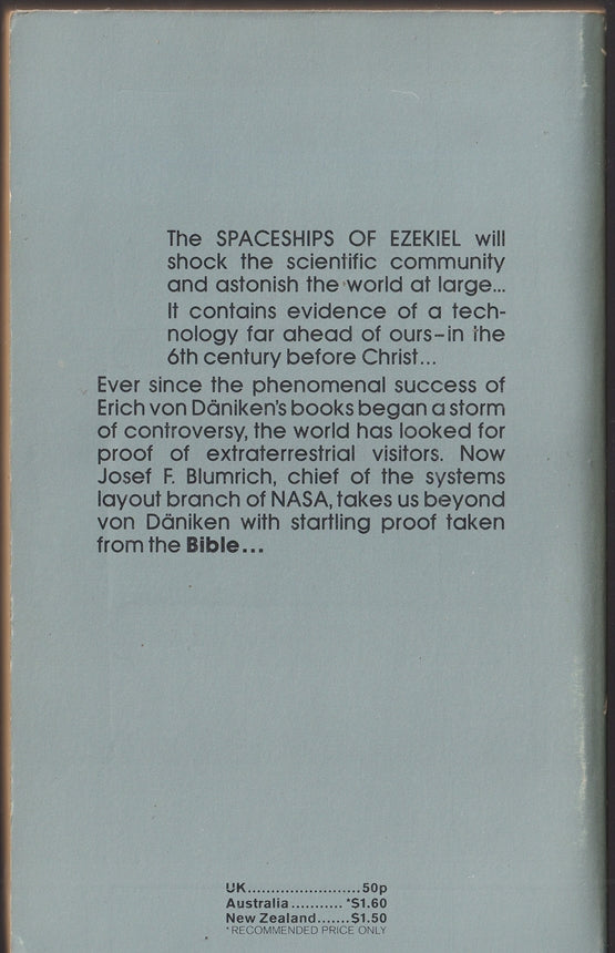 The Spaceships of Ezekiel