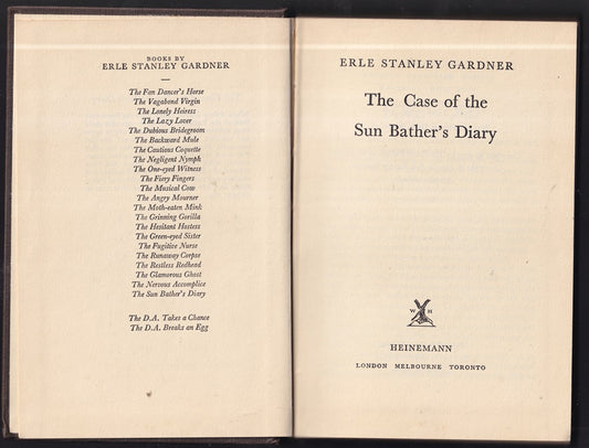 The Case of the Sun Bathers Diary