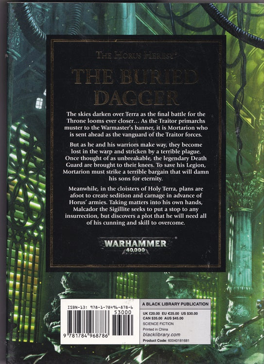 The Buried Dagger (The Horus Heresy #54 Warhammer 40,000) Doom of the Death Guard