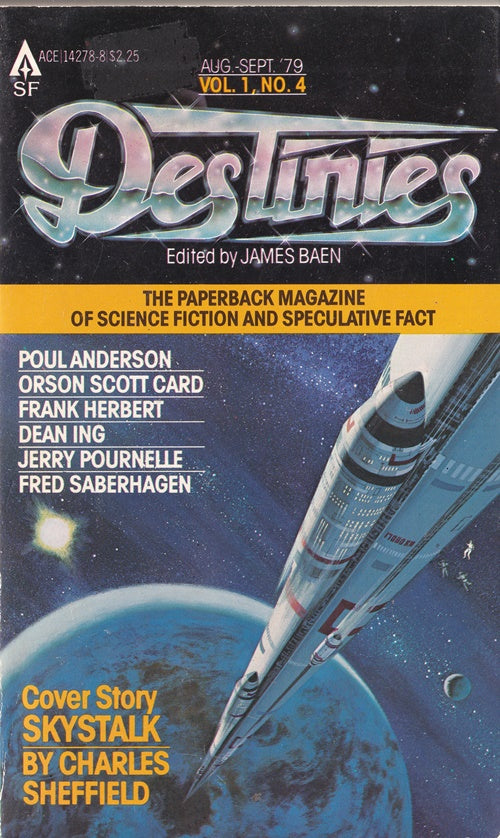 Destinies: The Science Fiction Magazine Vol 1, No 4 Aug - Sep 79