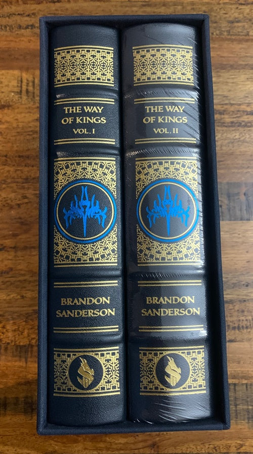 The Way of Kings Volumes 1 and 2 Signed 10th Anniversary Limited Edition