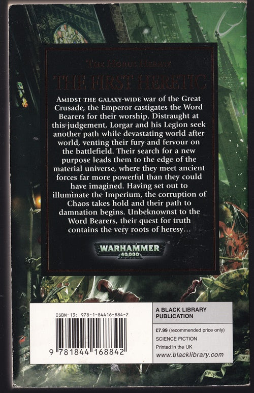 The First Heretic ( Horus Heresy #14: ) Fall to Chaos Warhammer 40,000