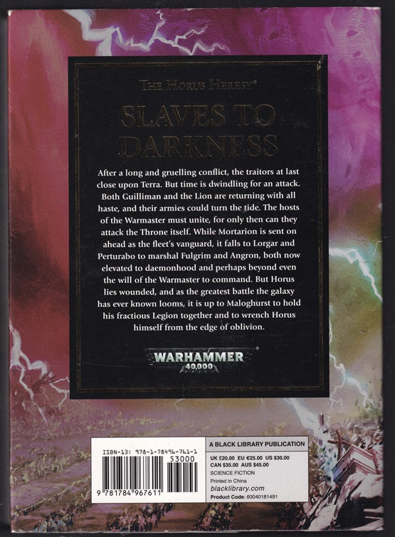 Slaves to Darkness : Chaos Undivided. (The Horus Heresy#51) Warhammer 40,000