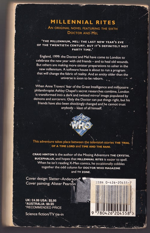 Millennial Rites (Doctor Who the Missing Adventures)