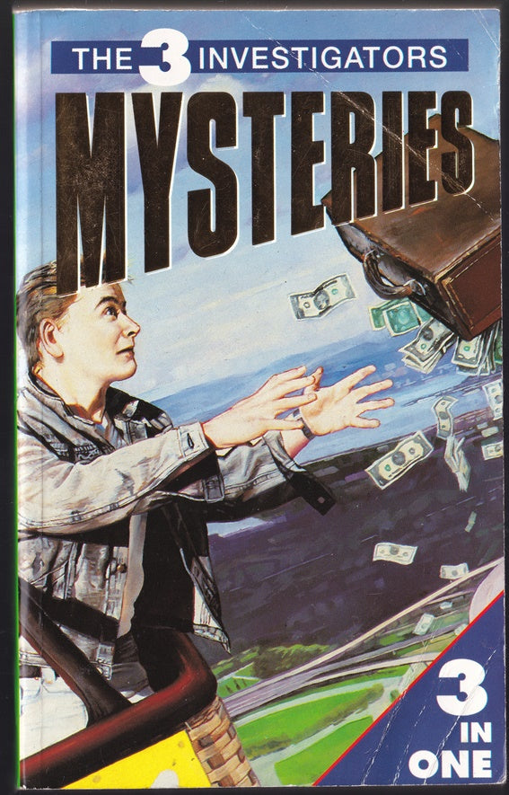 Alfred Hitchcock and the three (3) Investigators The Mystery of the Missing Mermaid #36 Two Toed Pigeon #37 & Smashing Glass #38