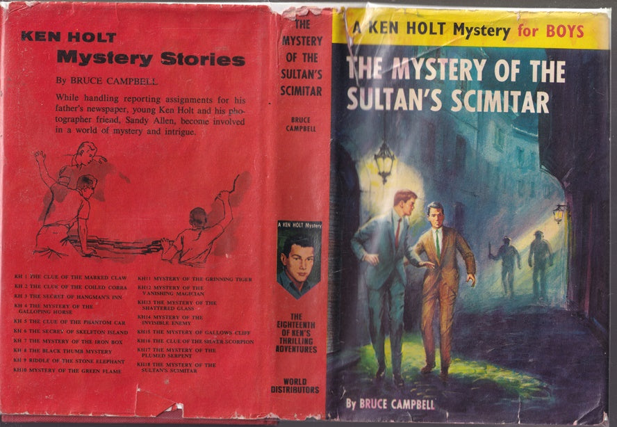 The Mystery of the Sultan's Scimitar Ken Holt #18 (Sultans)