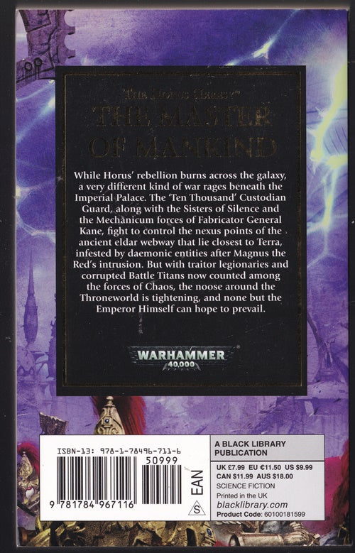 The Master of Mankind (The Horus Heresy 41 Warhammer 40,000) War in the Webway