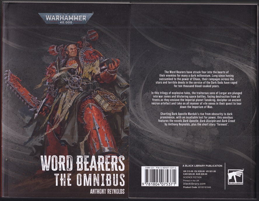 Word Bearers: The Omnibus (Warhammer 40,000) Dark Apostle; Dark Disciple; Dark Creed & Torment