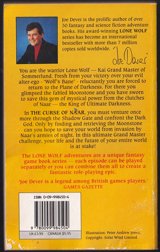 The Curse of Naar: (Lone Wolf #20)