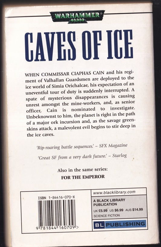 Caves of Ice: A Ciaphas Cain Novel (Warhammer 40,000)