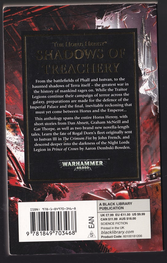 Shadows of Treachery ; Horus Heresy 22 Warhammer 40k