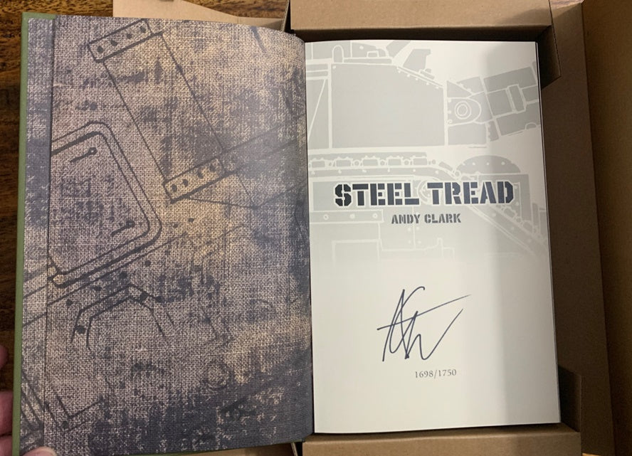 Steel Tread; Astra Militarum Warhammer 40k Signed by Author