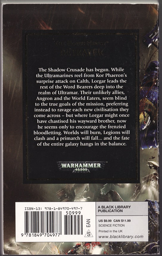 Betrayer (Horus Heresy #24) Blood for the Blood God Warhammer 40,000