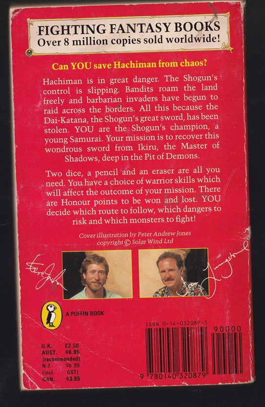 Sword of the Samurai Fighting Fantasy Gamebook 20