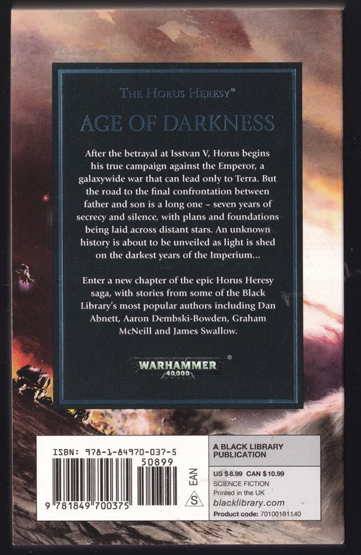 Age of Darkness (Horus Heresy) Warhammer 40,000