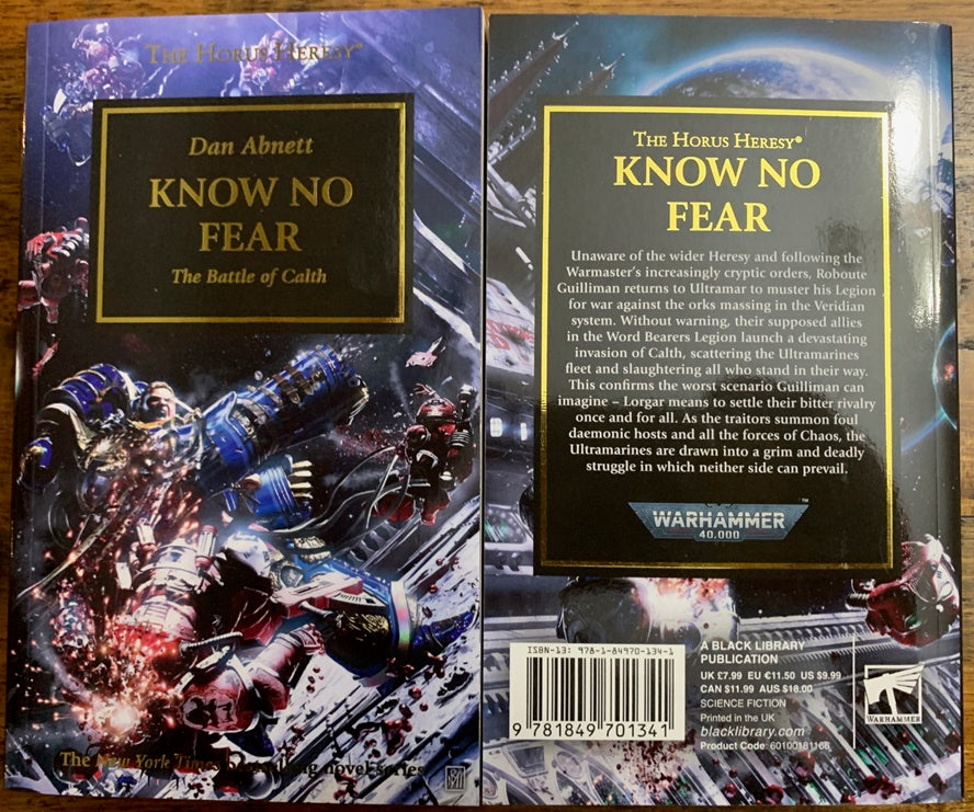 Know No Fear (The Horus Heresy #19) The Battle of Calth Warhammer 40,000