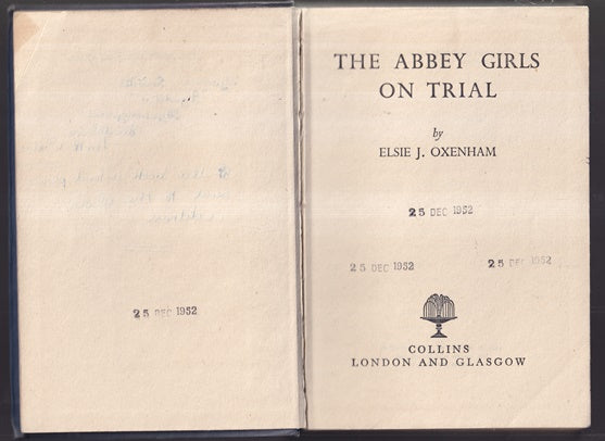 The Abbey Girls on Trial (Abbey #20)