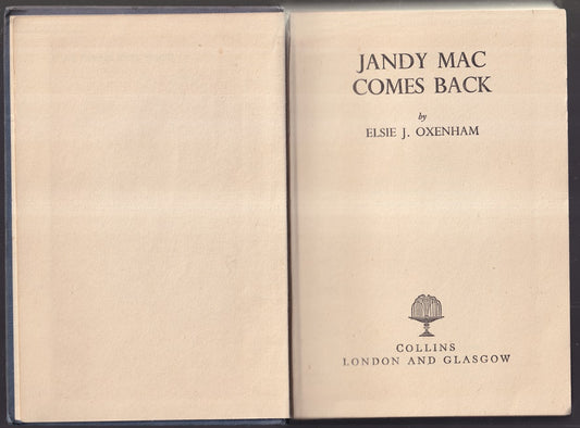 Jandy Mac Comes Back (Abbey Girls #29)