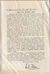 A Man You Should Know (Gimlet Advertising slip)