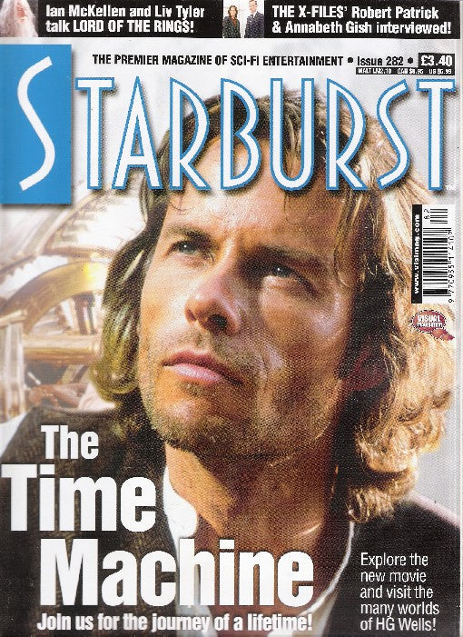 Starburst 282 Feb 2002 (Lord of the Rings X Files Time Machine H G Wells)