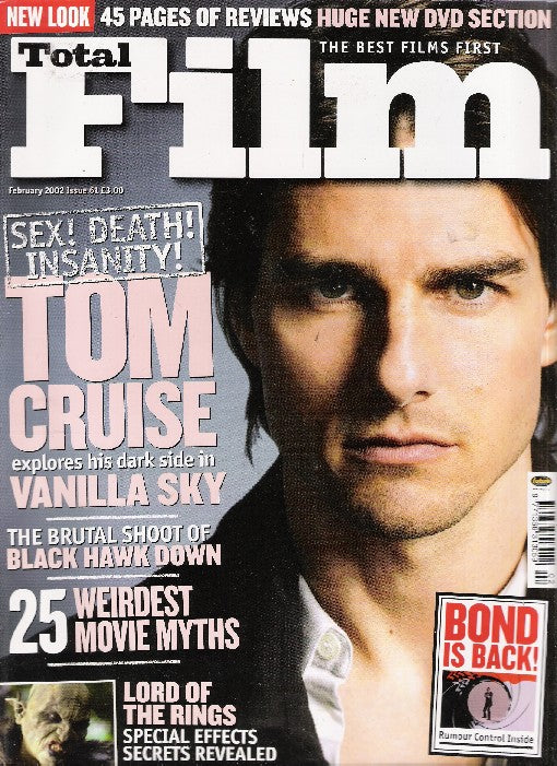 Total Film Feb 2002 #61 (Lord of the Rings Tom Cruise : Black Hawk Down)