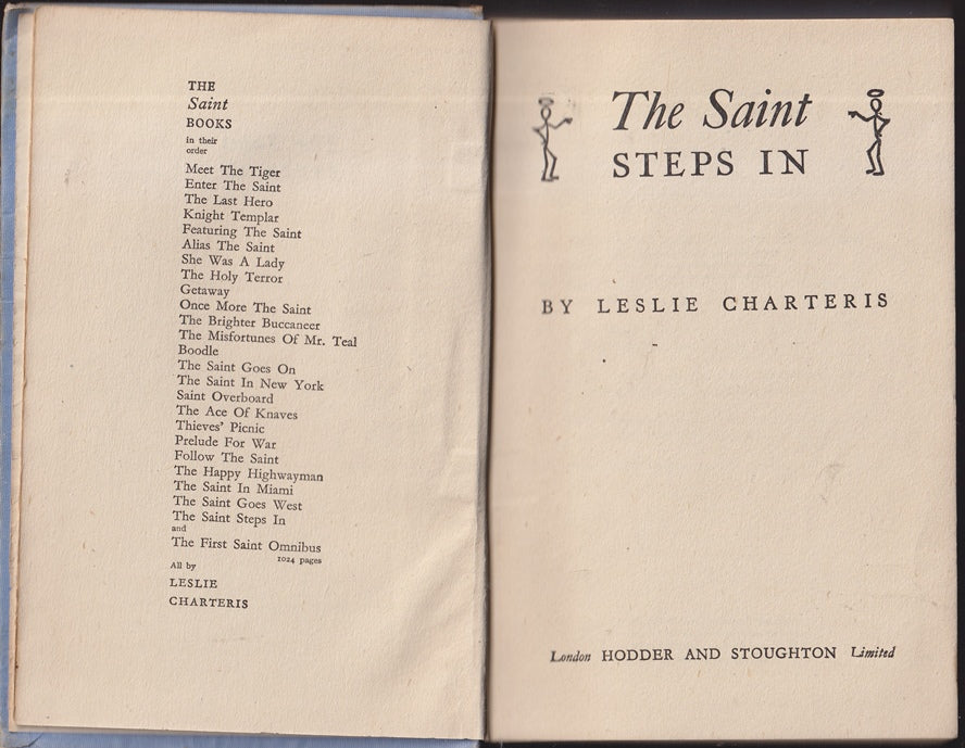 The Saint Steps In
