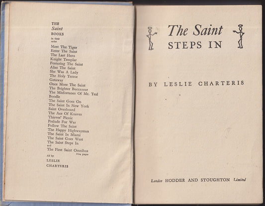 The Saint Steps In