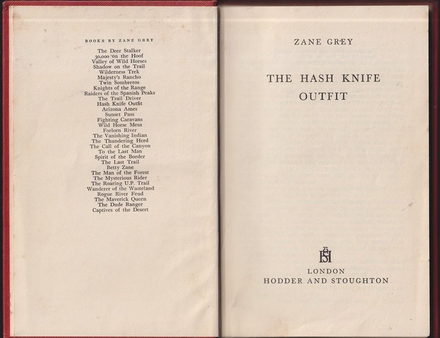 The Hash Knife Outfit
