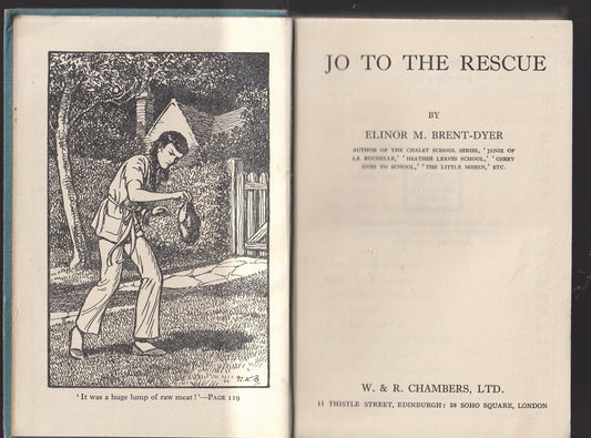 Jo to the Rescue. Chalet school #21