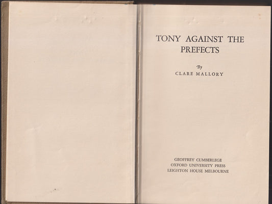 Tony Against the Prefects