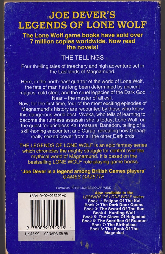 The Tellings: (Legends of Lone Wolf #9)