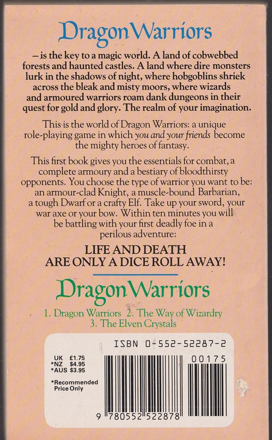 Dragon Warriors (No. 1) Role Playing Game