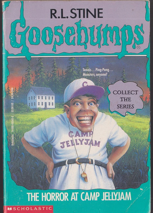 The Horror at Camp Jellyjam. Goosebumps #33