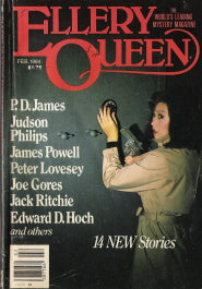 Ellery Queen's Mystery Magazine February 1984 Volume 83 #2