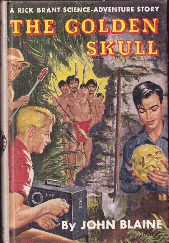 The Golden Skull : Rick Brant #10