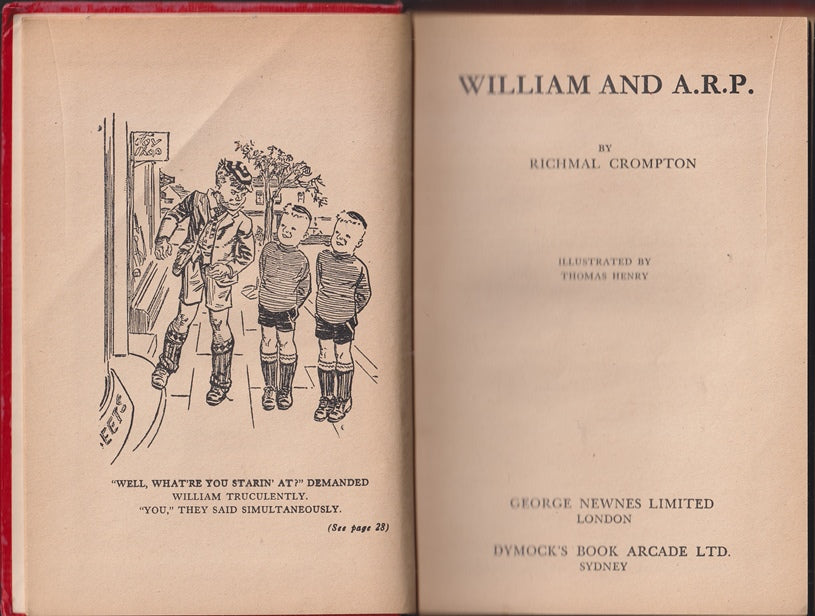 William and A.R.P (ARP: Air Raid Precautions)