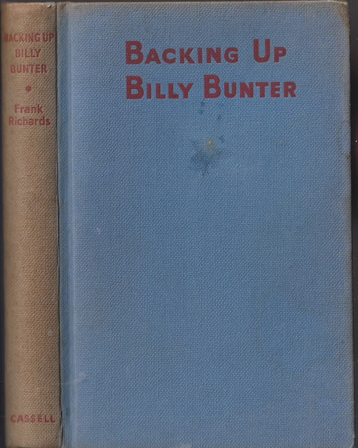 Backing up Billy Bunter