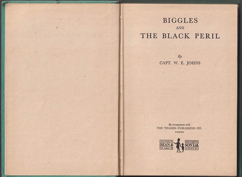 Biggles and the Black Peril