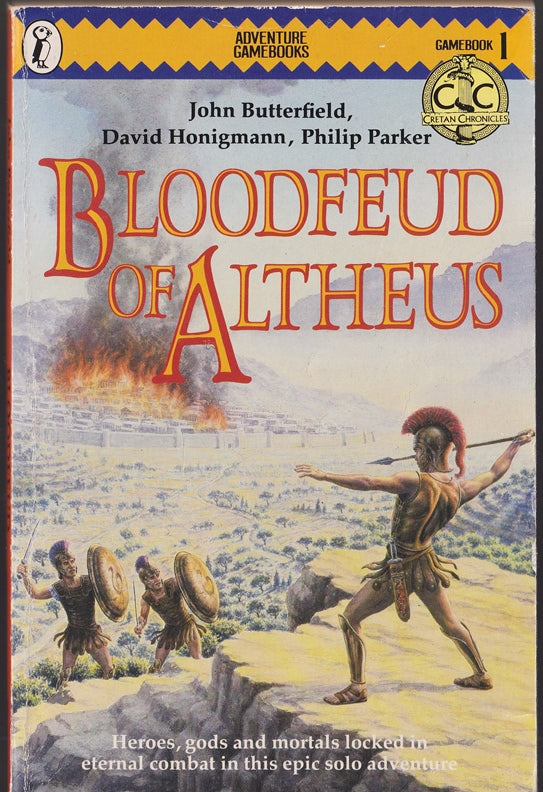 The Cretan Chronicles 1: The Bloodfeud of Altheus: gamebook 1