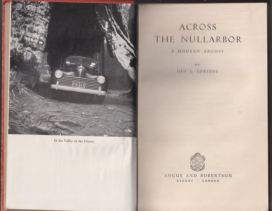 Across the Nullarbor : A Modern Argosy