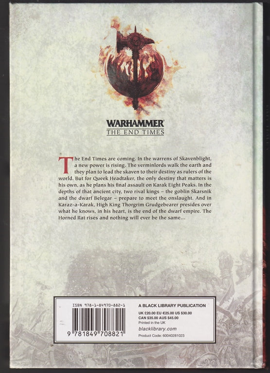 The Rise of the Horned Rat: Warhammer The End Times Book IV (Time of Legends)