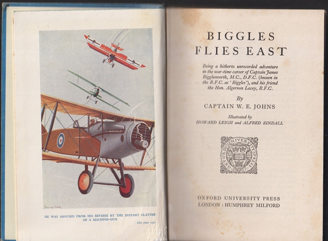 Biggles Flies East