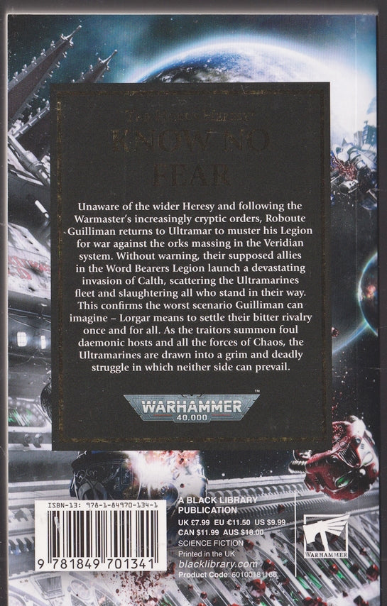 Know No Fear: The Battle of Calth Warhammer 40,000 Horus Heresy #19