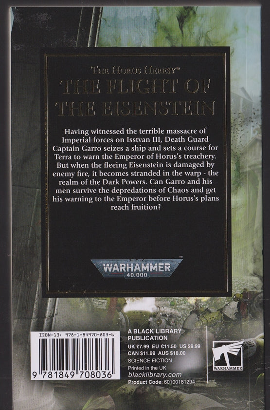 The Flight of the Eisenstein ; The Heresy Unfolds (Horus Heresy#4 )Warhammer 40,000