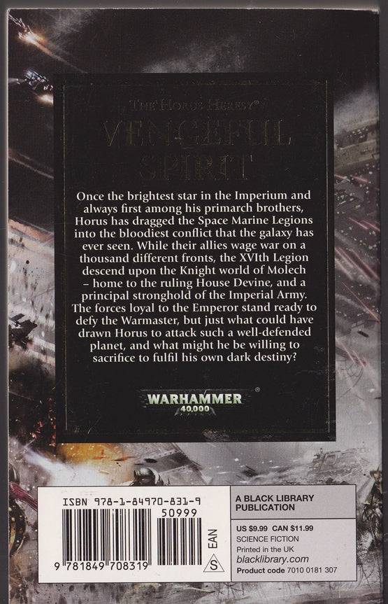 Vengeful Spirit; The Battle of Molech  (Warhammer 40,000 The Horus Heresy #29)