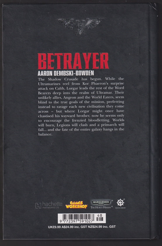Betrayer; Blood for the Blood God (Warhammer 40k The Horus Heresy #24) Legends Collection #4